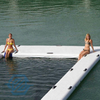 DWF – piscine gonflable en tissu à Double paroi pour Yacht, flotteur d'océan, piscine de mer avec filet