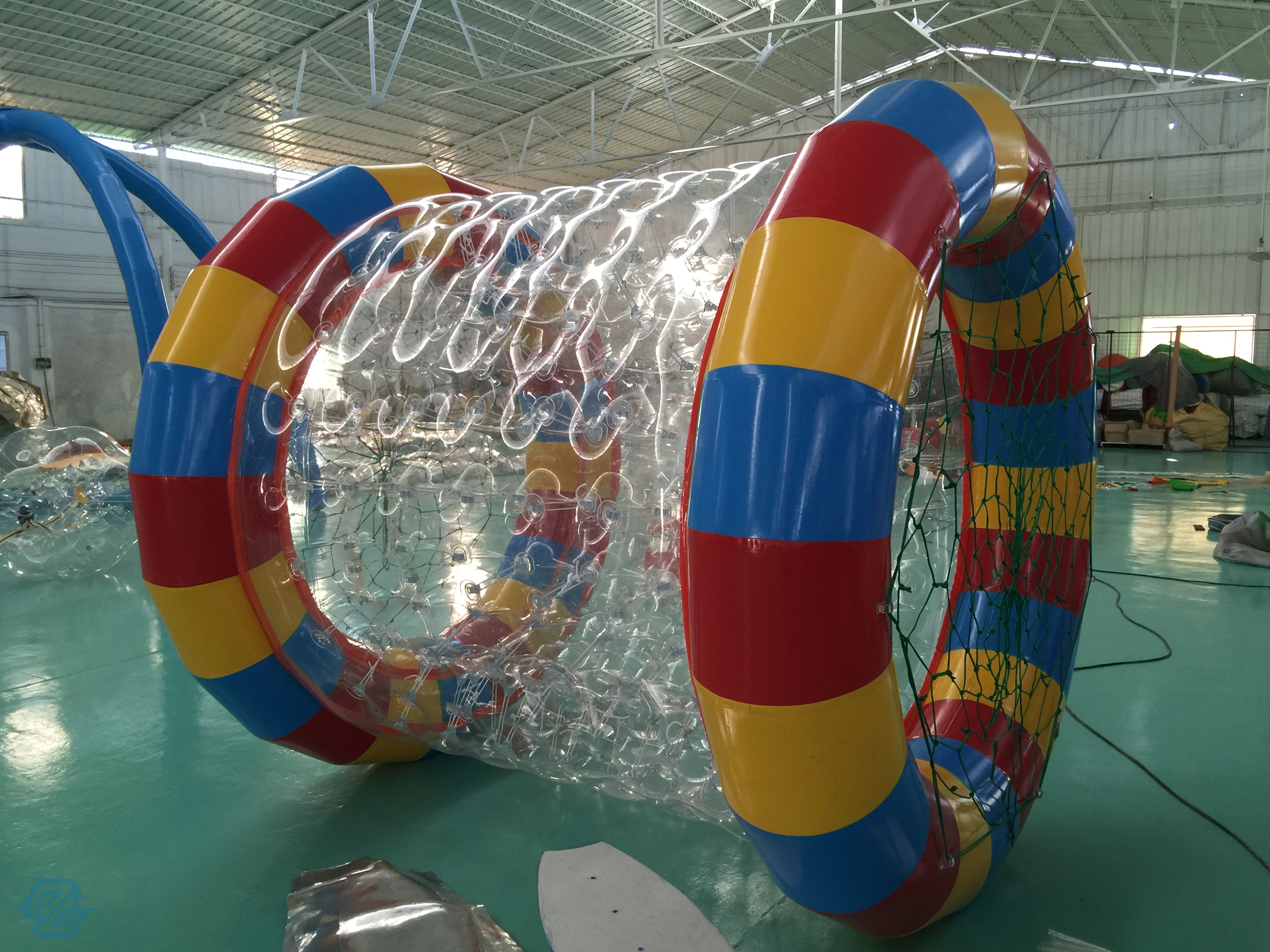 Boule gonflable de marche de l'eau, boule Zorb en PVC TPU pour parc aquatique