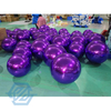 Ballon gonflable violet à boule miroir pour la décoration d'événements de fête