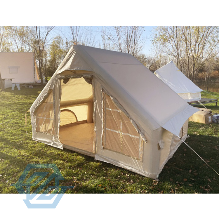 Tente de Camping gonflable portative tente d'air imperméable extérieure