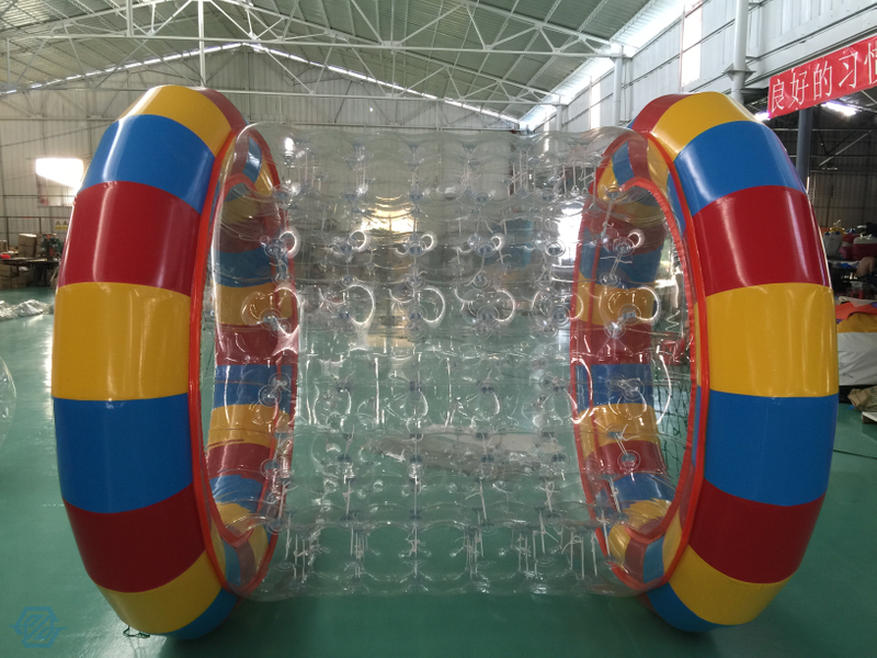 Boule gonflable de marche de l'eau, boule Zorb en PVC TPU pour parc aquatique